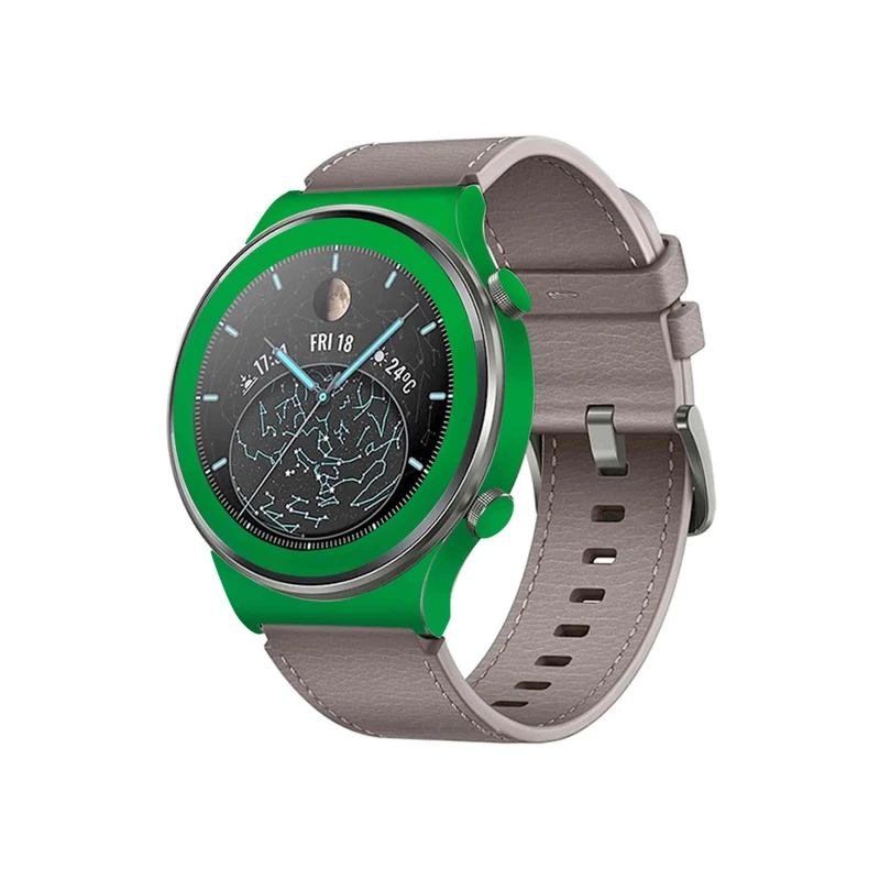  برچسب ماهوت طرح Matte-Green مناسب برای ساعت هوشمند هوآوی Watch GT 2 Pro