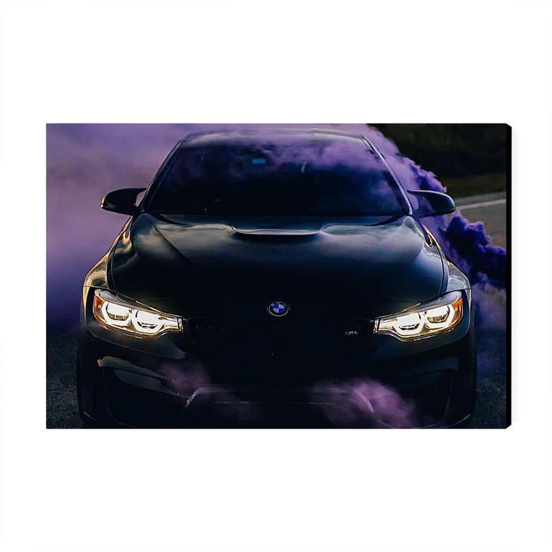 تابلو شاسی عرش مدل فانتزی ماشین بی ام دبلیو BMW کد As1921