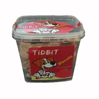غذای تشویقی سگ تیدبیت مدل Strawbery_Biscuite وزن 160 گرم