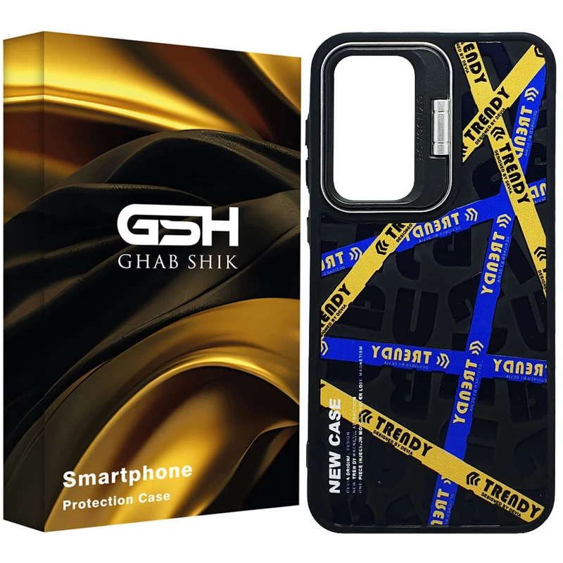 کاور قاب شیک مدل استندی طرح Sport مناسب برای گوشی موبایل سامسونگ Galaxy A25 4G / A25 5G 