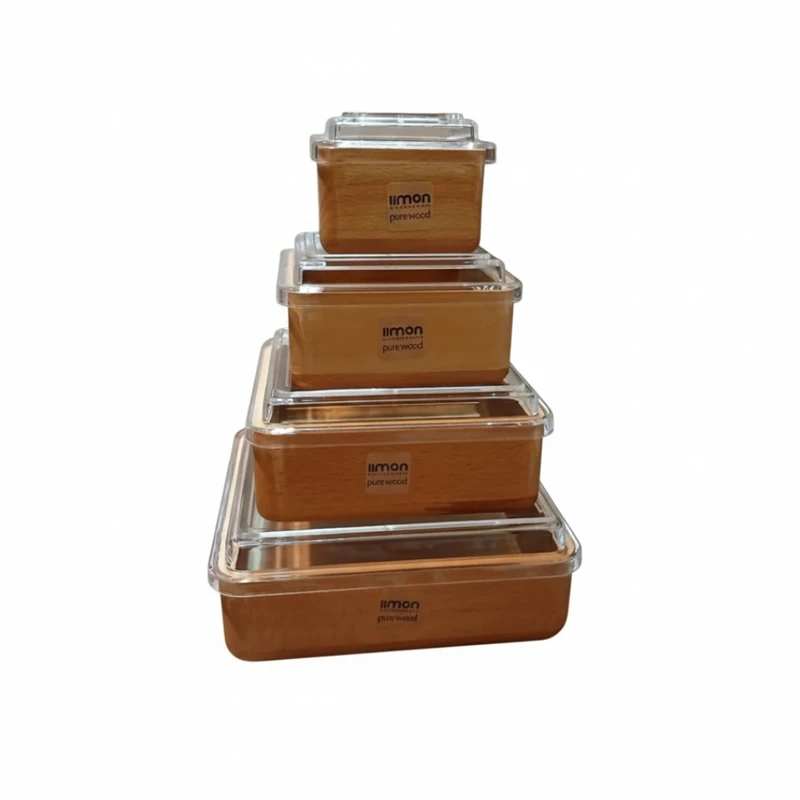 ظرف نگهدارنده لیمون مدل TP2458 مجموعه چهار عددی