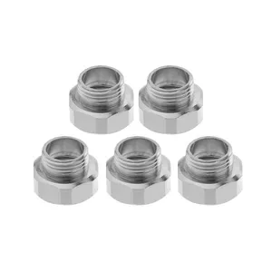 تبدیل شلنگ به شیر سرویس بهداشتی دینا مدل DN-hexagon بسته 5 عددی