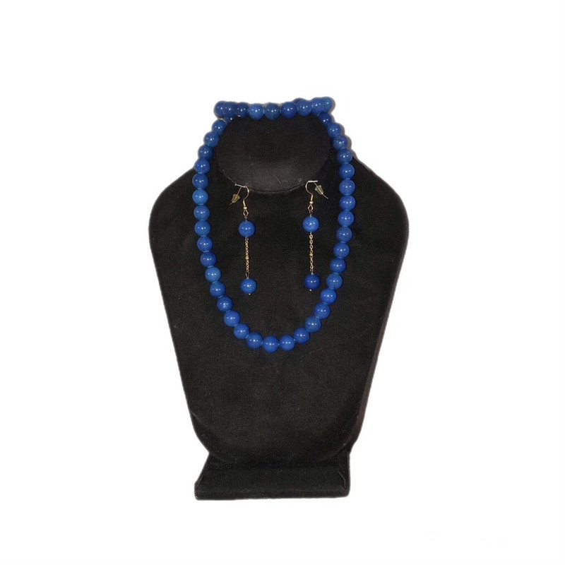 نیم ست زنانه مدل سنگ عقیق کد SN-356