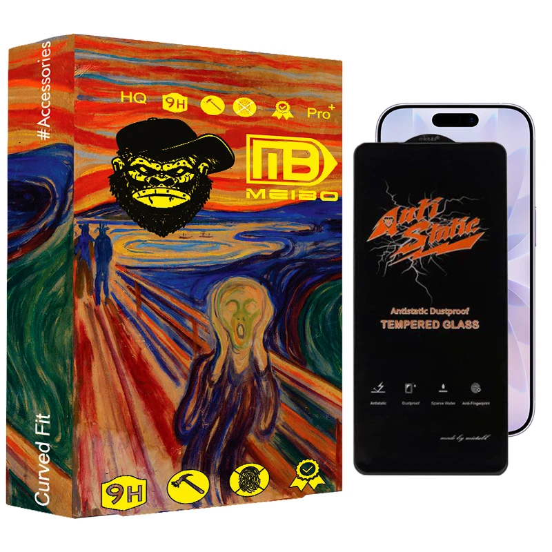 محافظ صفحه نمایش انتی استاتیک میبو مدل Optiva 007 مناسب برای گوشی موبایل اپل iPhone 17