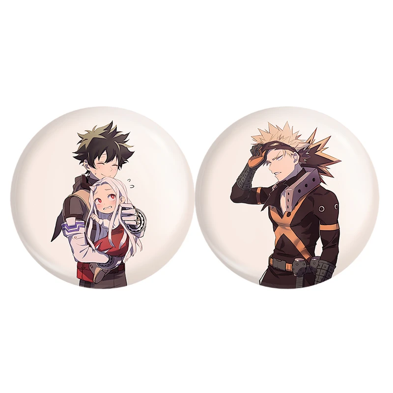 مگنت خندالو مدل باکوگو و دکو و اری انیمه آکادمی قهرمان من My Hero Academia کد A181 مجموعه 2 عددی