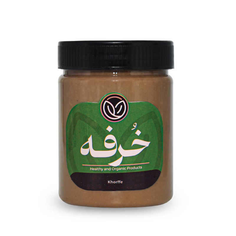 کره بادام زمینی شکلاتی خرفه - 500 گرم