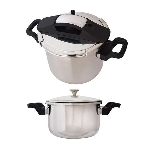 زودپز دوقلو مدل کلیپسی 002 گنجایش 5 و 7 لیتر