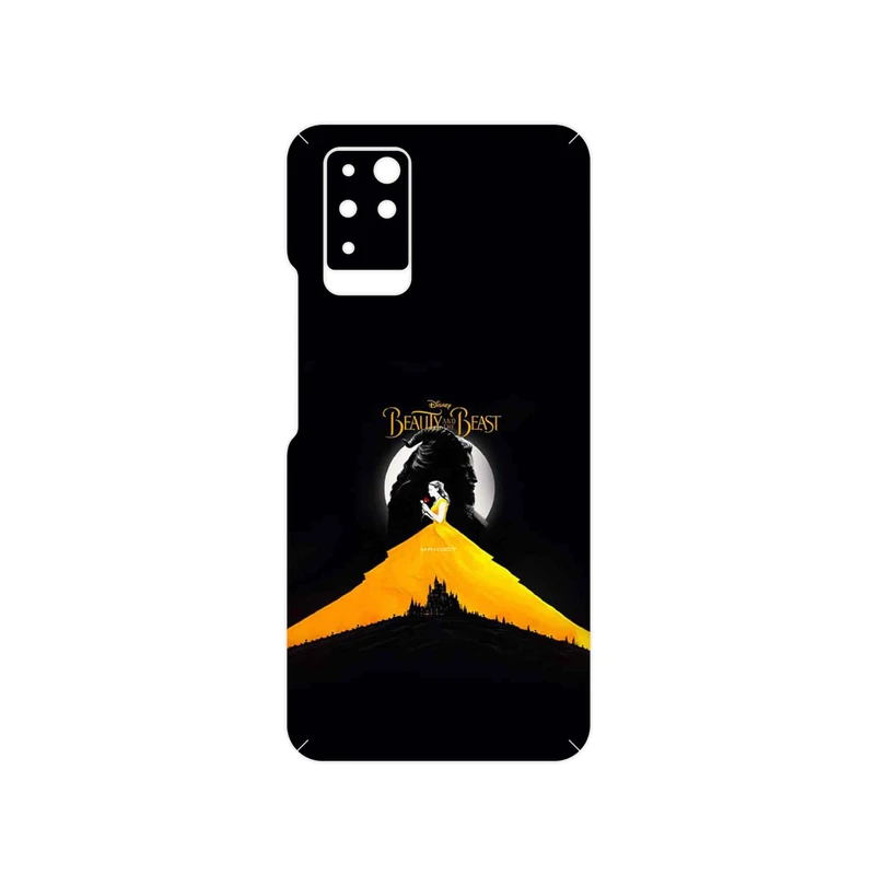 برچسب پوششی ماهوت مدل Beauty and the Beast مناسب برای گوشی موبایل اینفینیکس Note 10