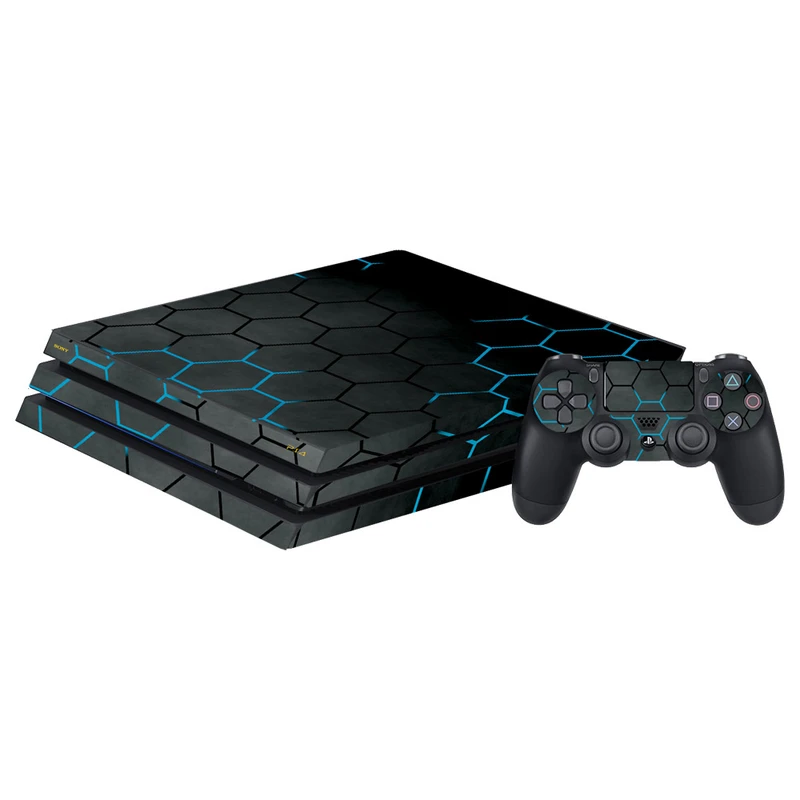 برچسب پلی استیشن 4 گراسیپا مدل pro hexa به همراه برچسب دسته