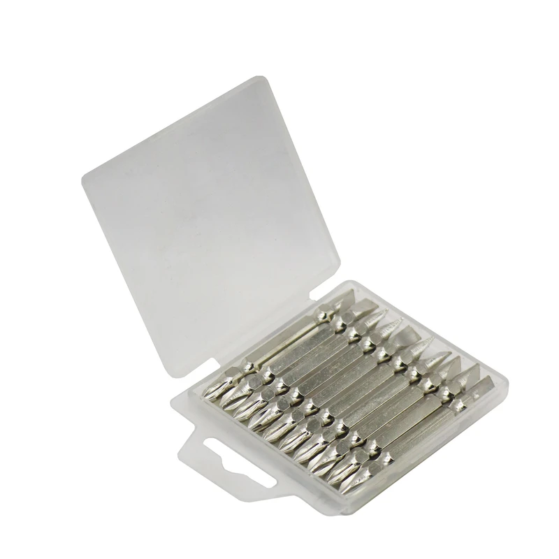 سری پیچ گوشتی یک سر چهارسو یک سر دو سو جتک مدل YP- H.R.C58-61/6.5CM مجموعه 10 عددی 