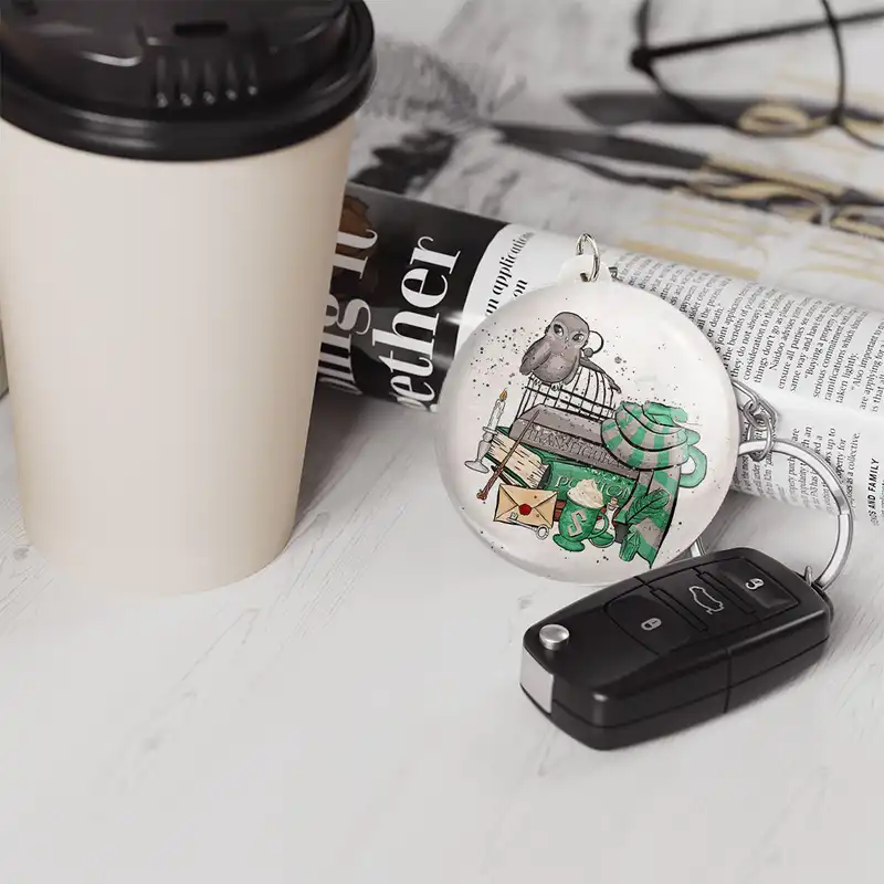 جاکلیدی خندالو مدل هری پاتر خانه اسلیترین کد 24932