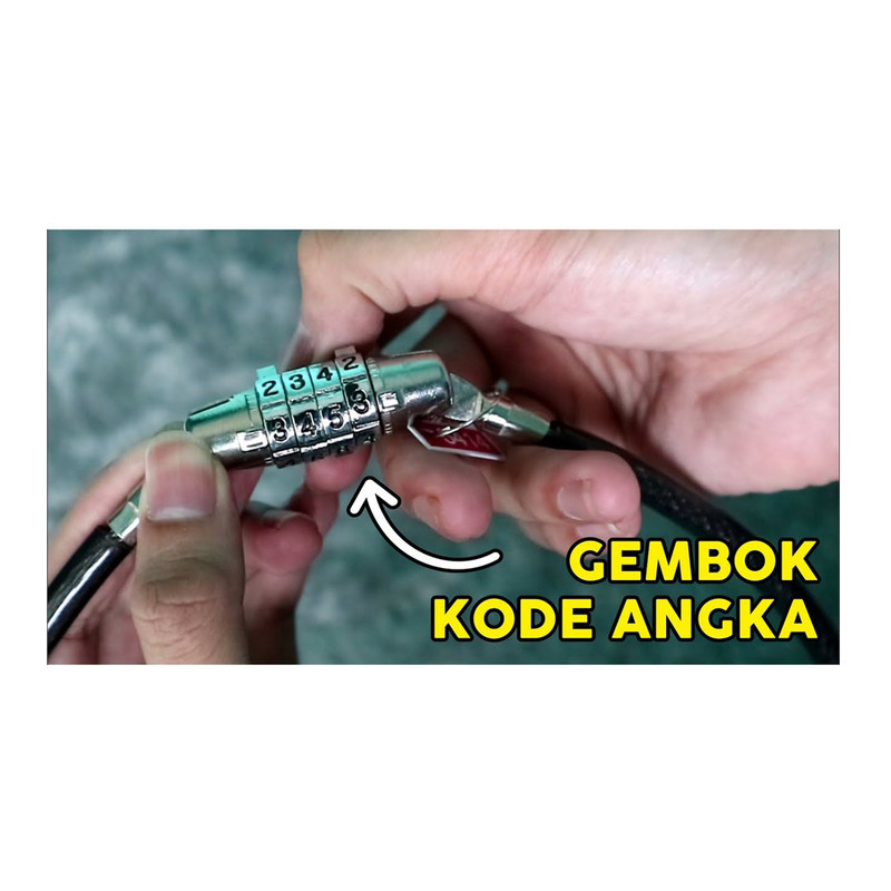 قفل دوچرخه مدل tbcable