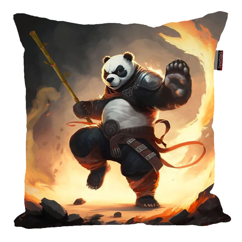 کوسن پاد آفرین مدل پاندای کونگفو کار کد 3278