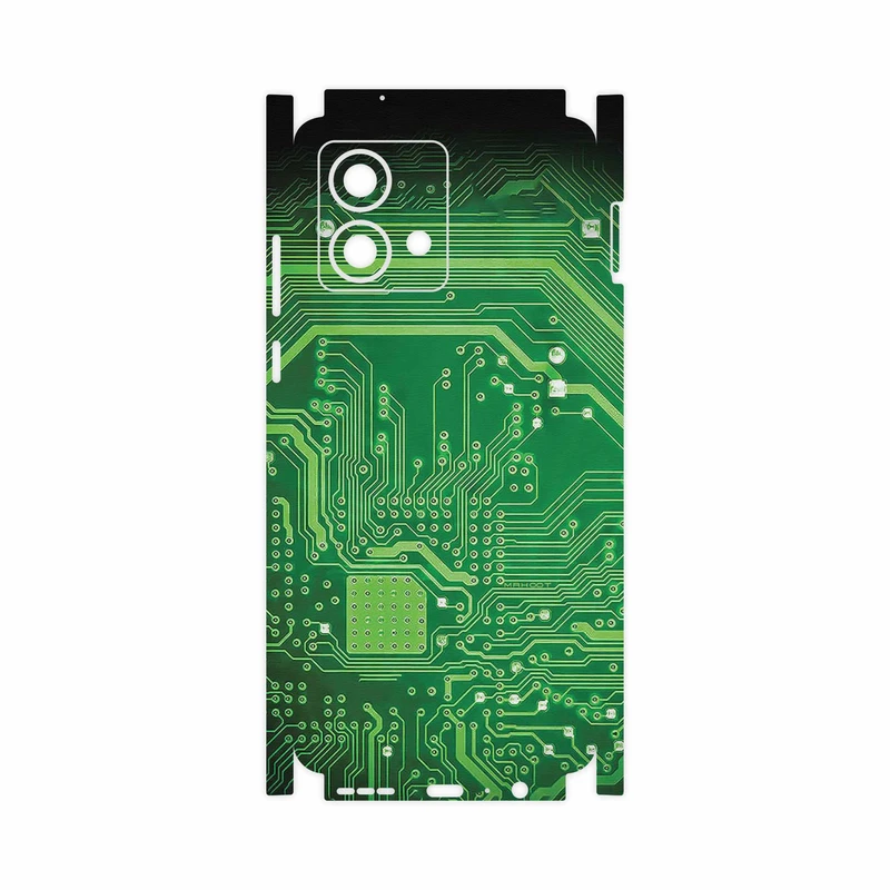 برچسب پوششی ماهوت مدل Green_Printed_Circuit_Board-FullSkin مناسب برای گوشی موبایل موتورولا Moto G84