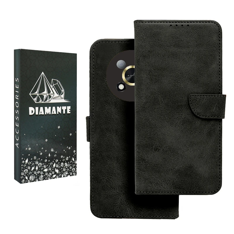 کیف کلاسوری دیامانته مدل Khoshi Bk مناسب برای گوشی موبایل وکال V2