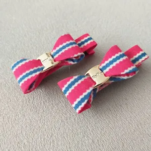 گیره مو دخترانه مدل پاپیون بسته دو عددی