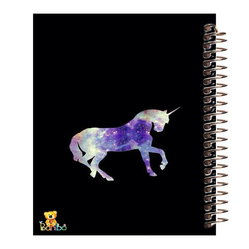 دفتر مشق 100 برگ بانیبو طرح تک شاخ کد 362