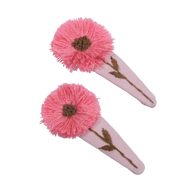 گیره مو زنانه مدل Roses مجموعه 2 عددی