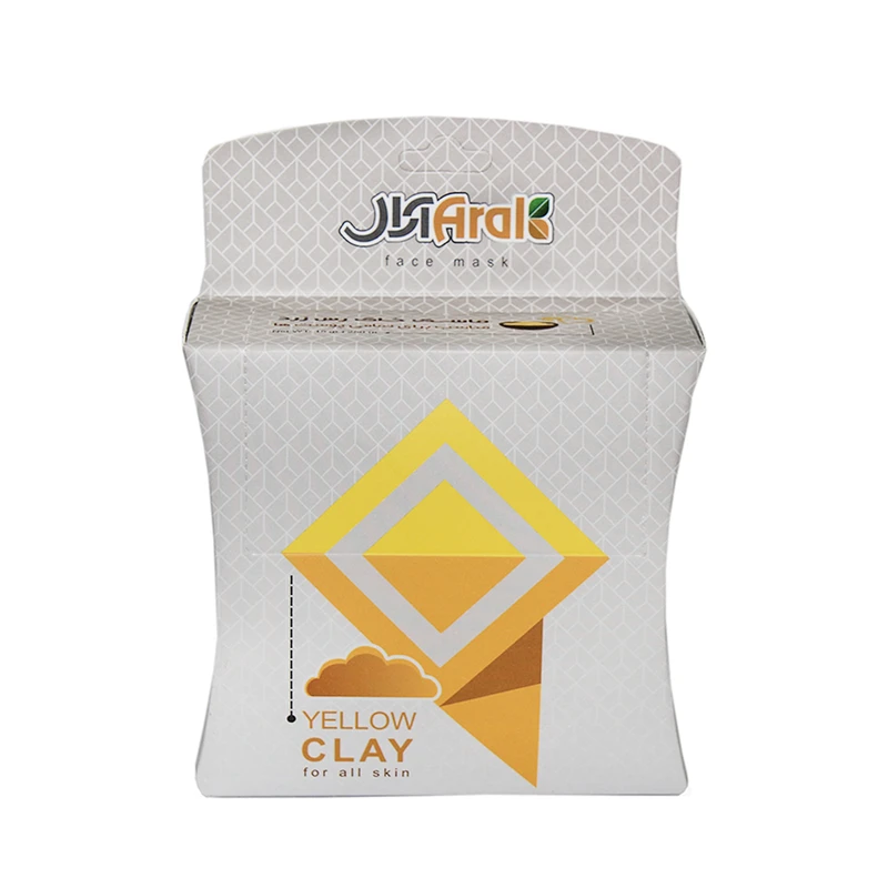 ماسک صورت آرال مدل Yellow clay وزن 250 گرم