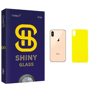 Atouchbo Shiny Glass Back Protector For Apple iPhone XS