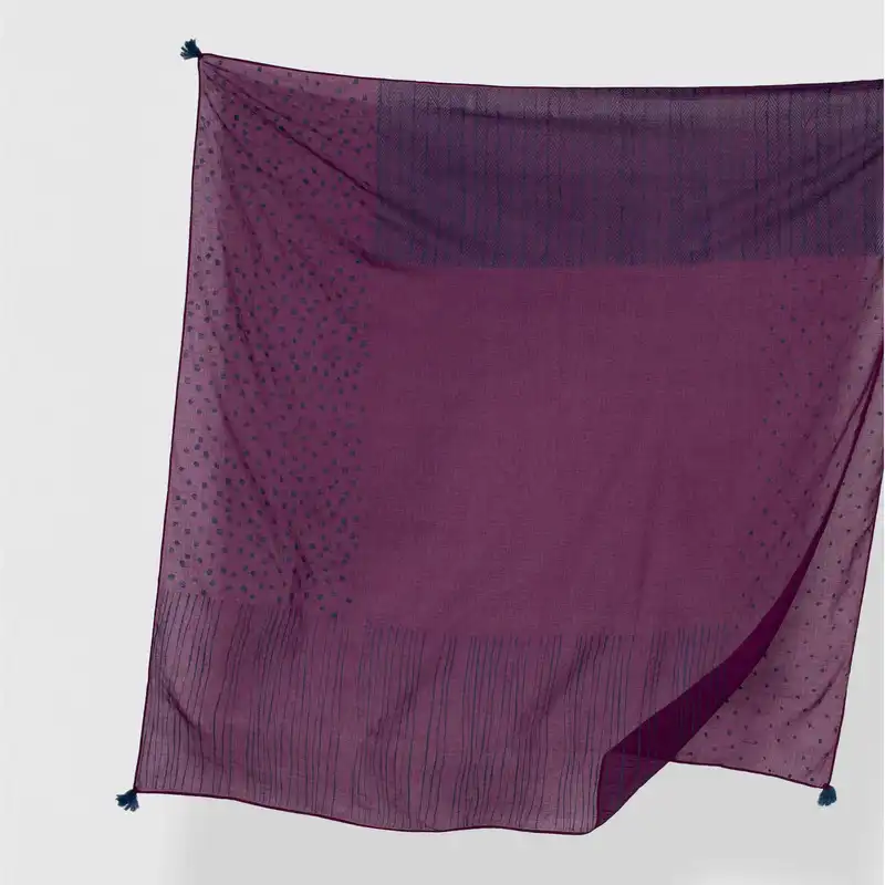 روسری زنانه گدار مدل کالکشن هندسی