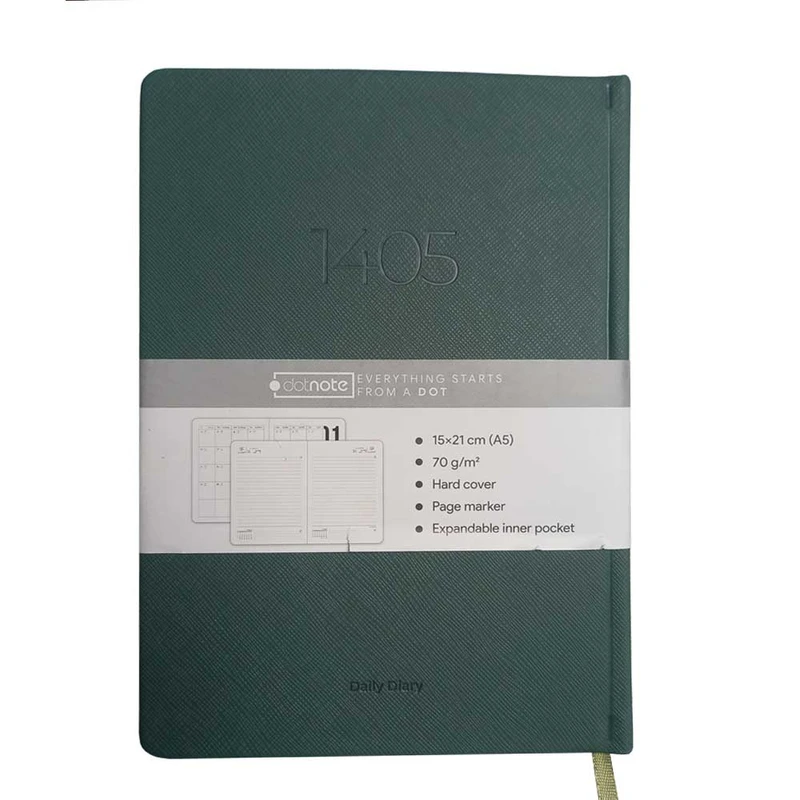 سررسید اروپایی سال 1405 دات نوت مدل دوخت کد 103805