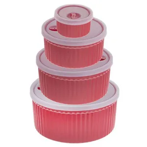 ظرف نگهدارنده زیبا مدل q333 مجموعه 4 عددی