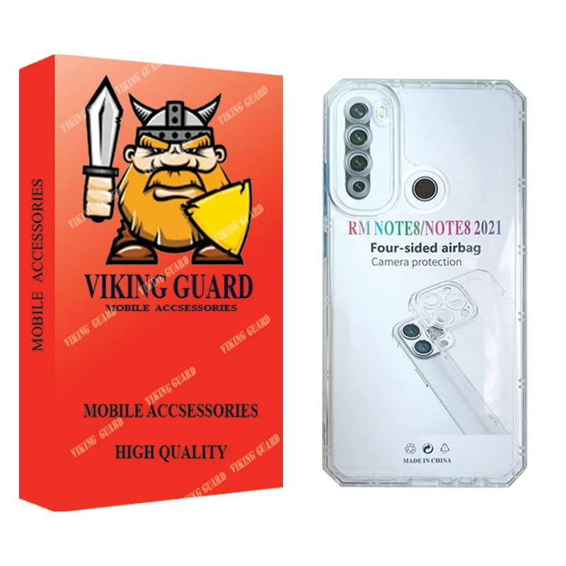 کاور وایکینگ گارد مدل ژله ای مناسب برای گوشی موبایل شیائومی Redmi Note 8
