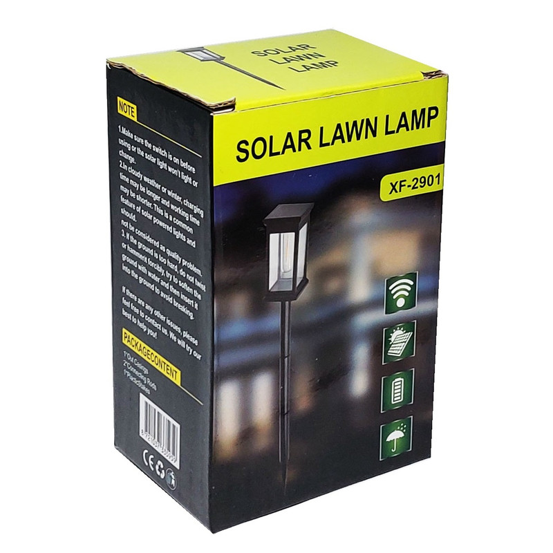 چراغ پارکی خورشیدی مدل XF-2901 بسته 4 عددی