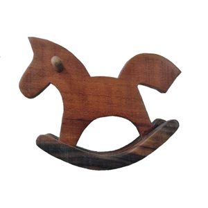اسباب بازی چوبی مدل راکر اسب