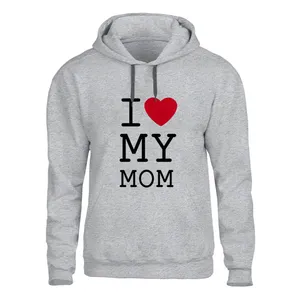 هودی مردانه مدل mom کد 133 رنگ طوسی