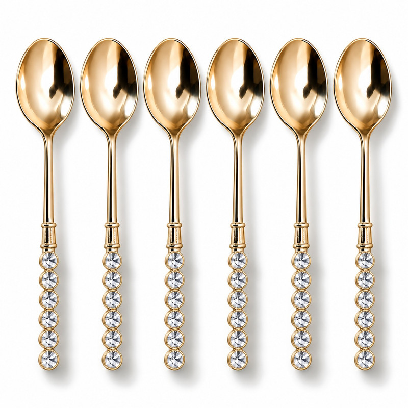 قاشق چای خوری کد G6 بسته 6 عددی