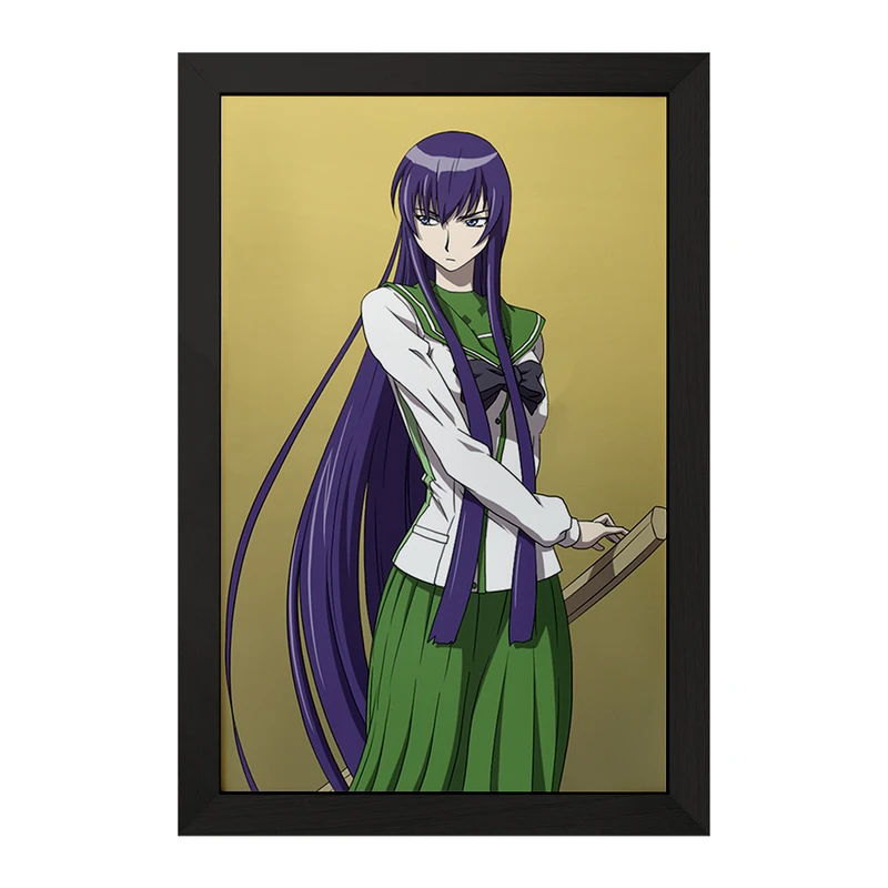 تابلو خندالو مدل سائکو انیمه دبیرستان مردگان کد 32319