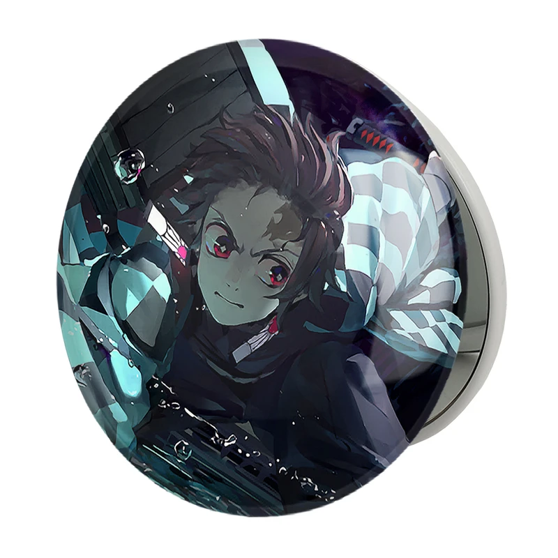 آینه جیبی خندالو طرح تانیجرو انیمه شیطان کش مدل تاشو کد 11469 