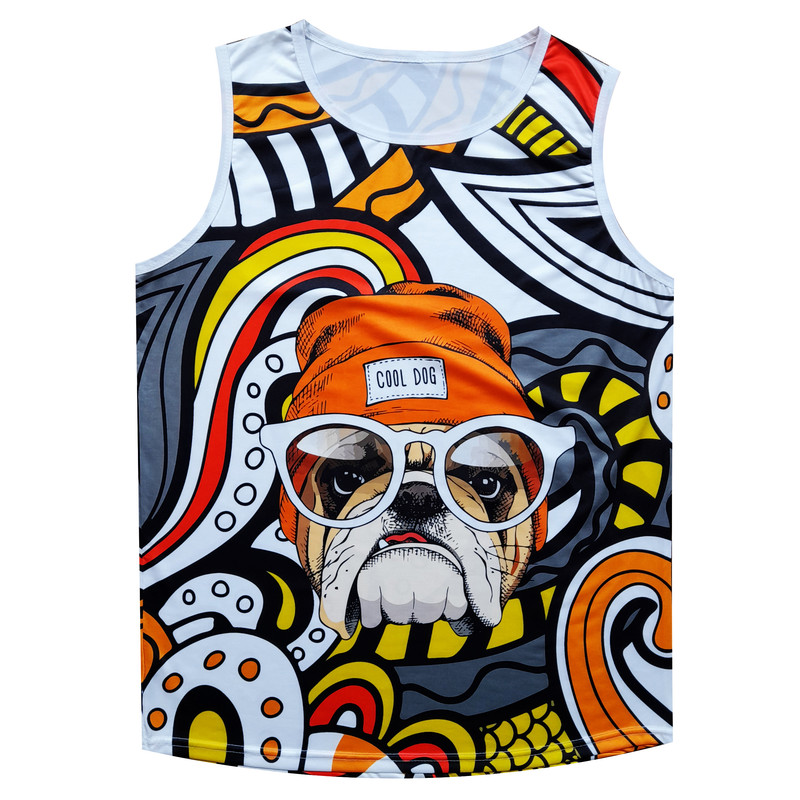 تاپ ورزشی مردانه مدل Cool Dog کد T3 مجموعه 2 عددی