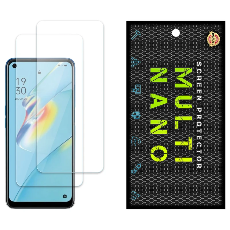 محافظ صفحه نمایش مولتی نانو مدل X-S2N مناسب برای گوشی موبایل اوپو A54 4G بسته دو عددی