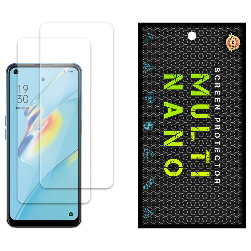 محافظ صفحه نمایش مولتی نانو مدل X-S2N مناسب برای گوشی موبایل اوپو A54 4G بسته دو عددی