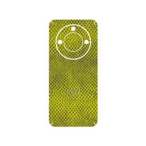 MAHOOT Yellow Snake Skin Cover Sticker for Honor X9c Smart
