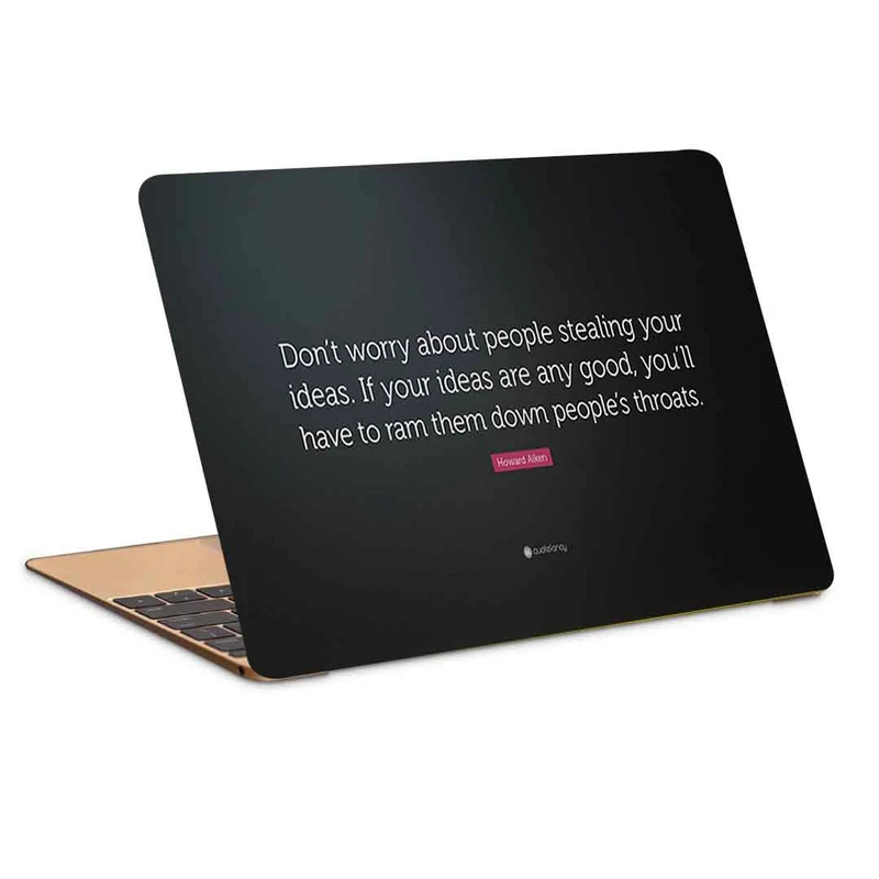 استیکر لپ تاپ طرح dont worry about peopleکد c-245مناسب برای لپ تاپ 15.6 اینچ