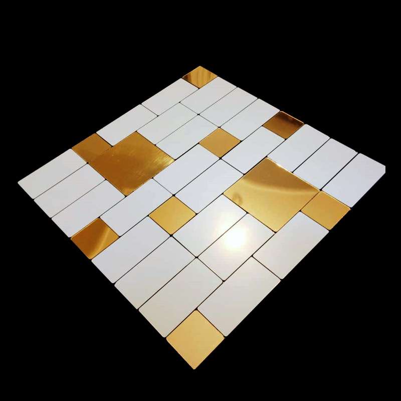 دیوارپوش  مدل بین کابینتی پلیمری آشپزخانه کد R261 بسته 10 عددی