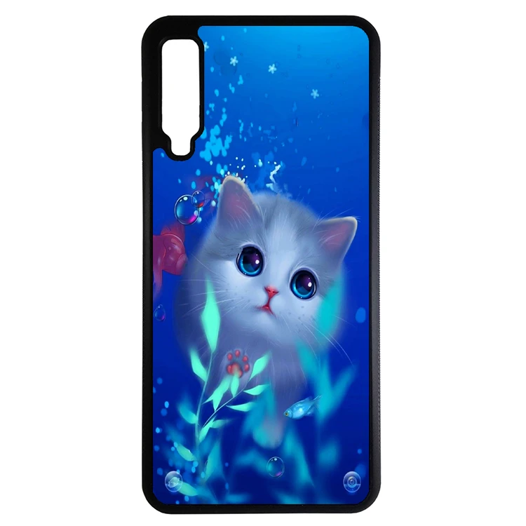 کاور طرح گربه مناسب برای گوشی موبایل سامسونگ galaxy a750/a7 2018