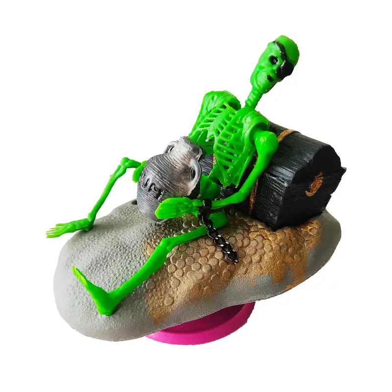 دکوری آکواریوم رویال مدل اسکلت متحرک