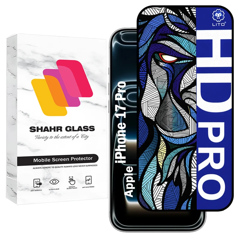 محافظ صفحه نمایش شهر گلس مدل LITOHDS مناسب برای گوشی موبایل اپل iPhone 17 Pro