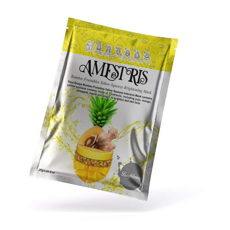 ماسک صورت آمستریس مدل جوانسازی وزن 25 گرم بسته 5 عددی