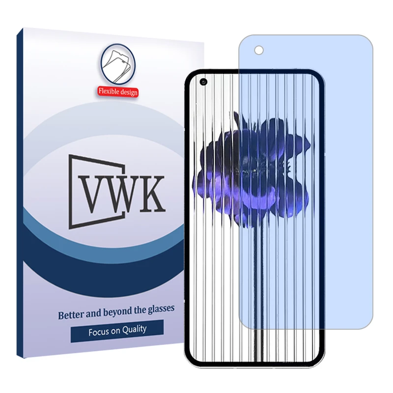 محافظ صفحه نمایش ضداشعه آبی وی دبلیو کی مدل Tough مناسب برای گوشی موبایل ناتینگ فون 1