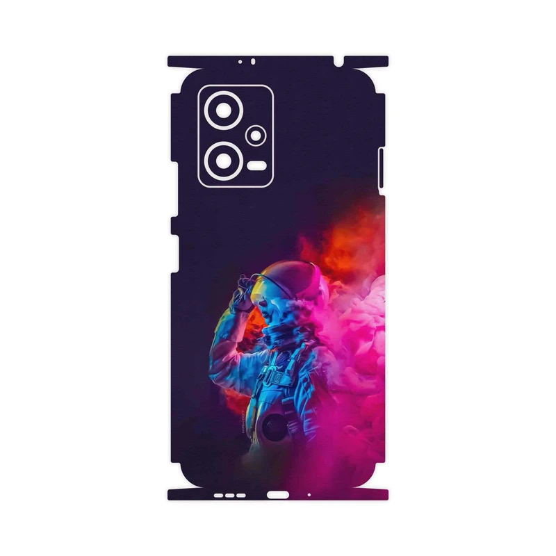 برچسب پوششی ماهوت مدل Smoke Rainbow Digital Art 1-FullSkin مناسب برای گوشی موبایل شیائومی Redmi Note 12 5G