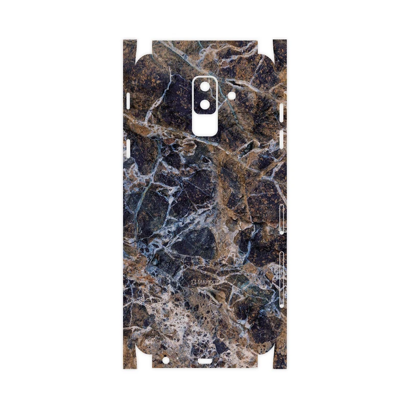 برچسب پوششی ماهوت مدل Earth-White-Marble-FullSkin مناسب برای گوشی موبایل سامسونگ Galaxy A6 Plus
