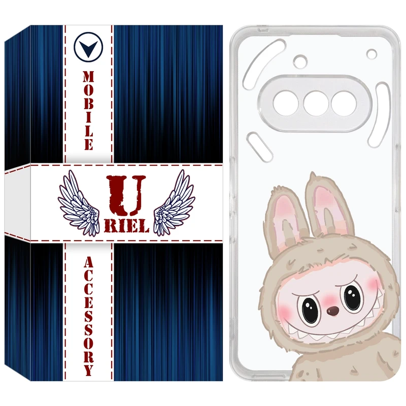 کاور یوریل مدل Clear کد 119 طرح لبوبو مناسب برای گوشی موبایل ناتینگ فون Nothing Phone 3a