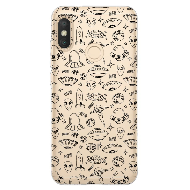 کاور مگافون طرح یوفو مدل C46-B مناسب برای گوشی موبایل شیائومی Mi A2 / Mi 6X