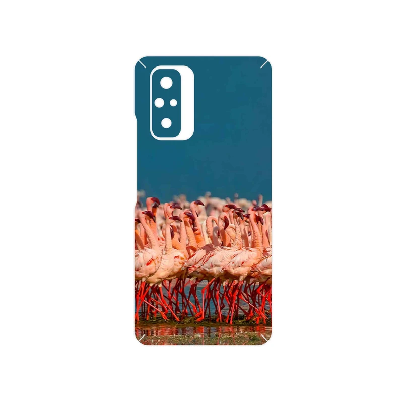 برچسب پوششی ماهوت مدل Flamingo مناسب برای گوشی موبایل شیائومی Redmi Note 10 Pro